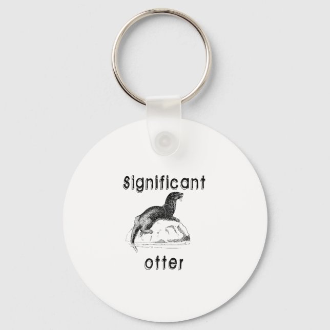 Significant Otter Schlüsselanhänger (Vorderseite)