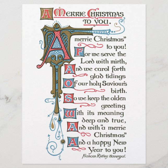 Signification du prospectus de Noël (Devant)