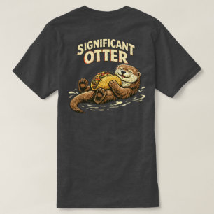 „signifikanter Otter“ Entspannendes Design T-Shirt