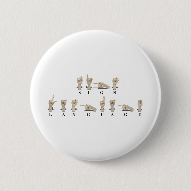 SignLanguageAmeslan062511 Button (Vorderseite)