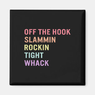 Signsprache Off Hook ASL Slang T-Shirt Deaf Awaren Magnet