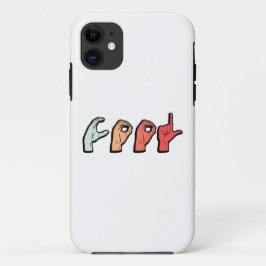 Signsprache Word ASL - Deaf Culture Case-Mate iPhone Hülle