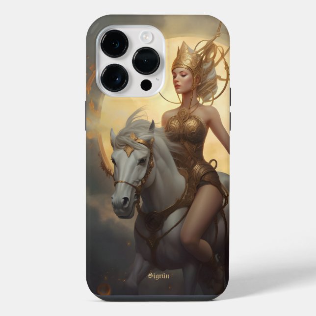 Sigrún iPhone 14 Pro Max Hülle (Rückseite)