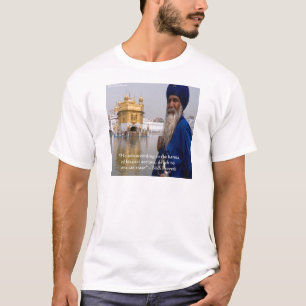 Sikh Aktien/Karma Proverb T-Shirt