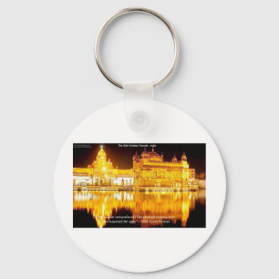 Sikh Der Goldene Tempel in Indien Geschenke & T-Sh Schlüsselanhänger