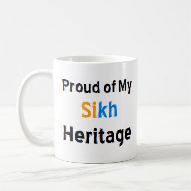 Sikh-Erbe-Kaffeetasse Kaffeetasse (Links)