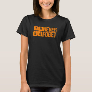 Sikh Pride Vergessen Sie niemals 1984 Singh Punjab T-Shirt