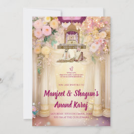 Sikh Wedding Einladungen Digital Punjabi Wedding