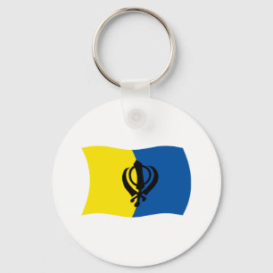 Sikhismus Flagge Schlüsselanhänger