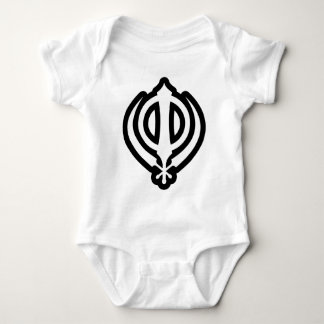 SikhKhanda Khalsa Sikhismpunjabi-Entwurf Baby Strampler