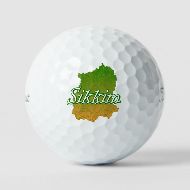 Sikkim Golfball (Vorderseite)