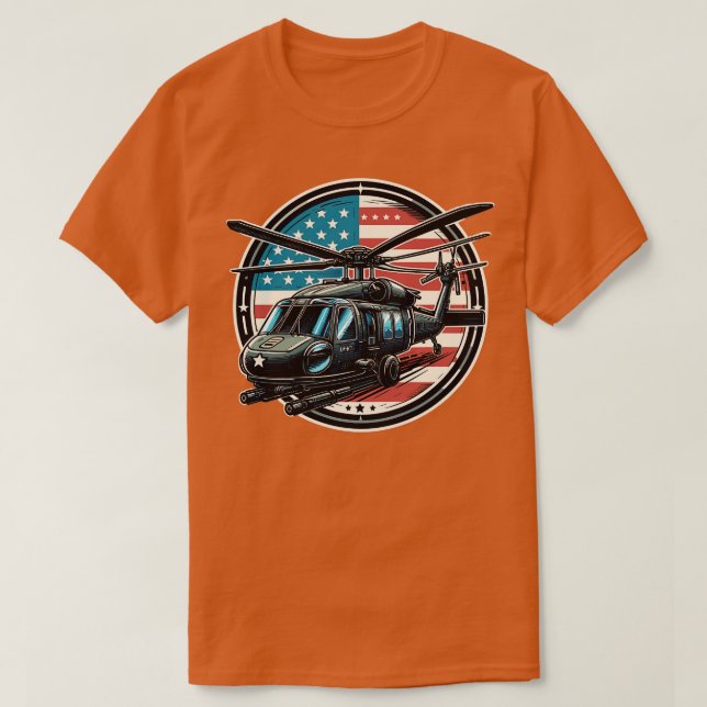 Sikorsky UH60 5 T-Shirt (Design vorne)
