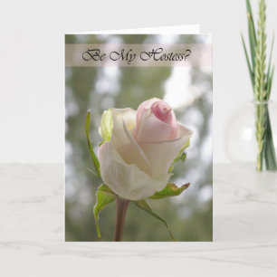 S'il vous plaît serez-vous ma carte de mariage de 