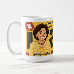 Sila Maria Calderón: Sieh mal, wie hübsch Kaffeetasse