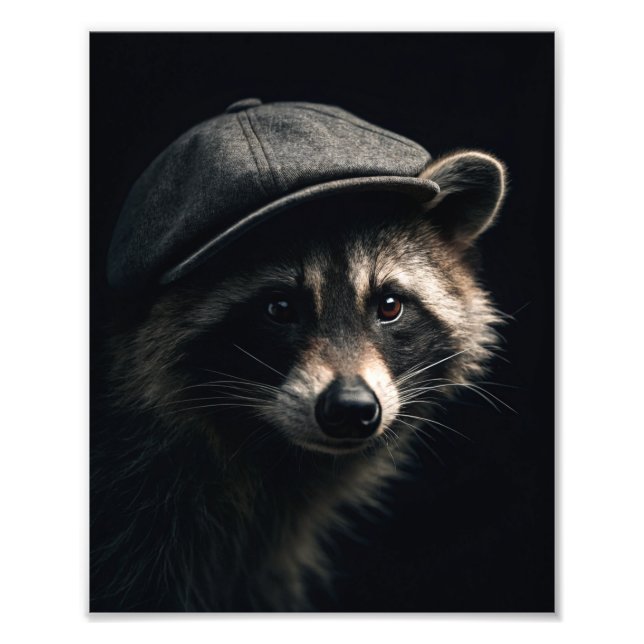 Silas "Der Schatten" Racket - Waschbär - Fotodruck (Vorne)