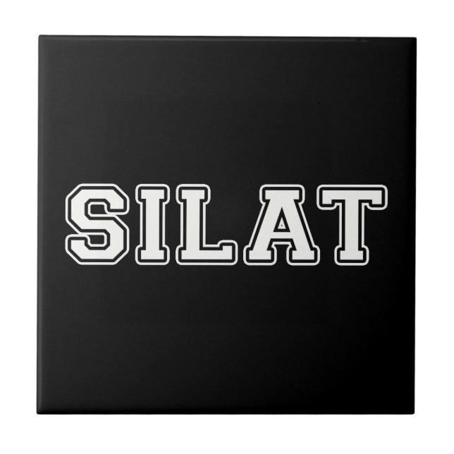 Silat Fliese (Vorderseite)