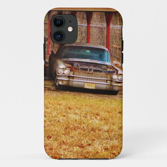Silber 1963 Sadan Deville Case-Mate iPhone Hülle (Rückseite)