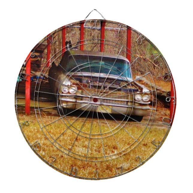 Silber 1963 Sadan Deville Dartscheibe (vorne)