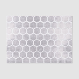 Silber, Bienenwürfelmuster, modern, modisch, Seidenpapier