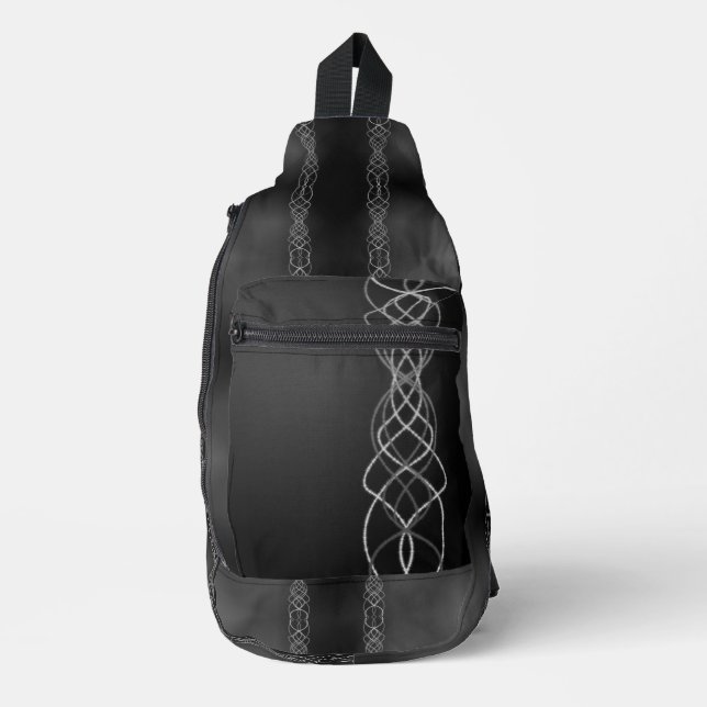 Silber Crossbody Bag (Vorderseite)