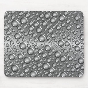 Silber gebürstete Bälle Mousepad