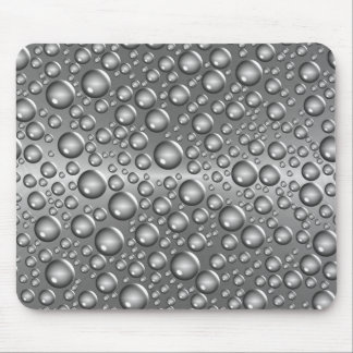 Silber gebürstete Bälle Mousepad
