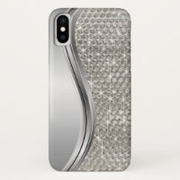 Silber Glamour Metallic Look