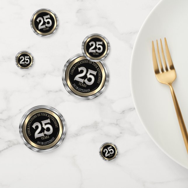 Silber, Gold und Schwarz - 25 Jahre Konfetti (Gruppe)