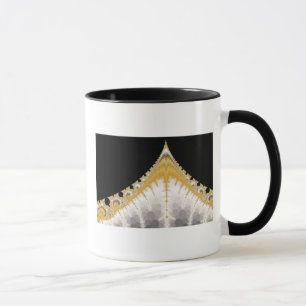 Silber-Gold-Vulkan-Tasse Tasse