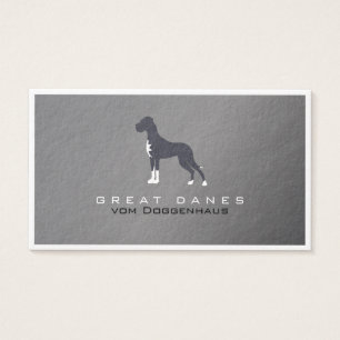 Silber Great Dane