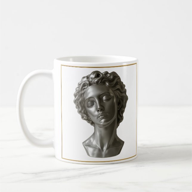 Silber Muse Kaffeetasse (Links)