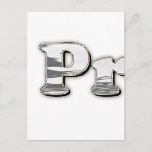 Silber nicht mein Präsident Postkarte