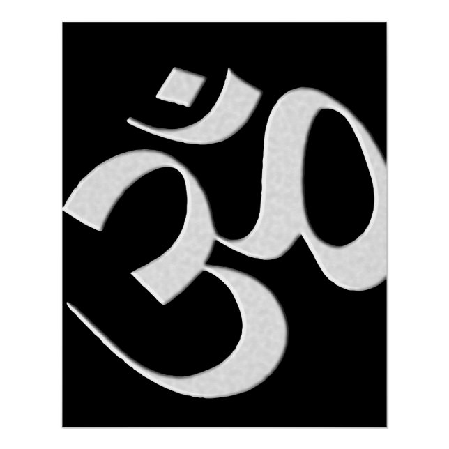 Silber Om  Poster (Vorderseite)