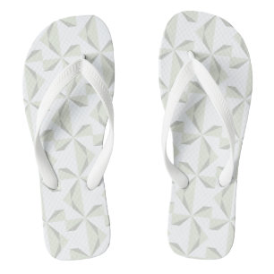 Silber Pinwheels Flip Flops
