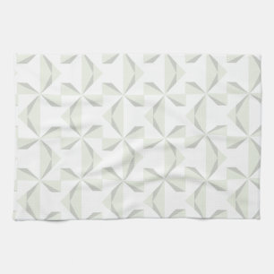 Silber Pinwheels Geschirrtuch