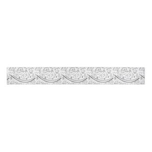 Silber Ripsband