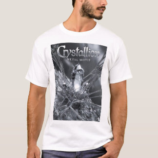 Silber-Rock-and-Roll-Design T-Shirt