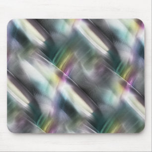 Silber-Textur in Farbfarben Chrom und Digital Grob Mousepad