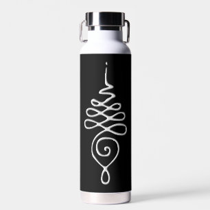 Silber Unalome Trinkflasche