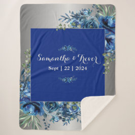 Silber und Blüten Sherpadecke