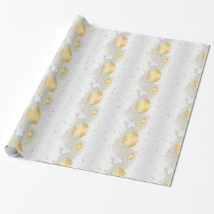 Silber und Gold Geschenkpapier