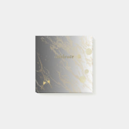 Silber- und Gold-Post-It-Notes Post-it Klebezettel