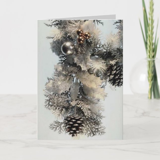 Silber und Gold Weihnachten (Vorderseite)