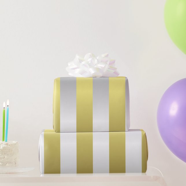 Silber und Gold Weihnachten Geschenkpapier (Von Creator hochgeladen)