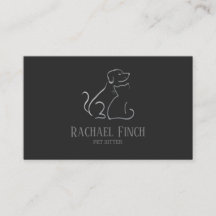 Silber und Kohle Moderne Minimalistische Sitze