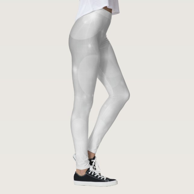 Silber | Zazzle_Growshop. Leggings (Rechts)