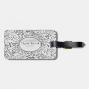 Silber-Zierschmuck-Gepäckmarke Gepäckanhänger
