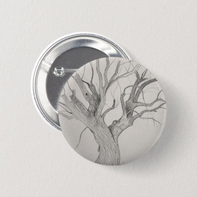 Silberapfel Button (Vorne & Hinten)