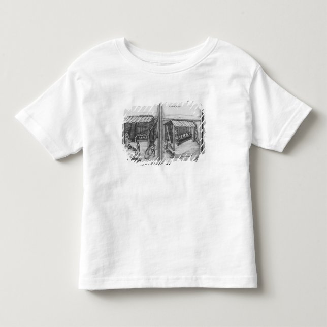 Silberbergwerk von La Croix-Zusatz-Bergwerken, Kleinkind T-shirt (Vorderseite)