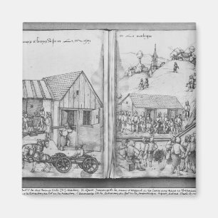 Silberbergwerk von La Croix-Zusatz-Bergwerken, Magnet